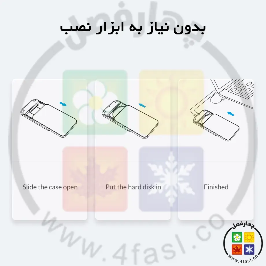 باکس هارد 2.5 اینچ اوریکو 25PW1-C3