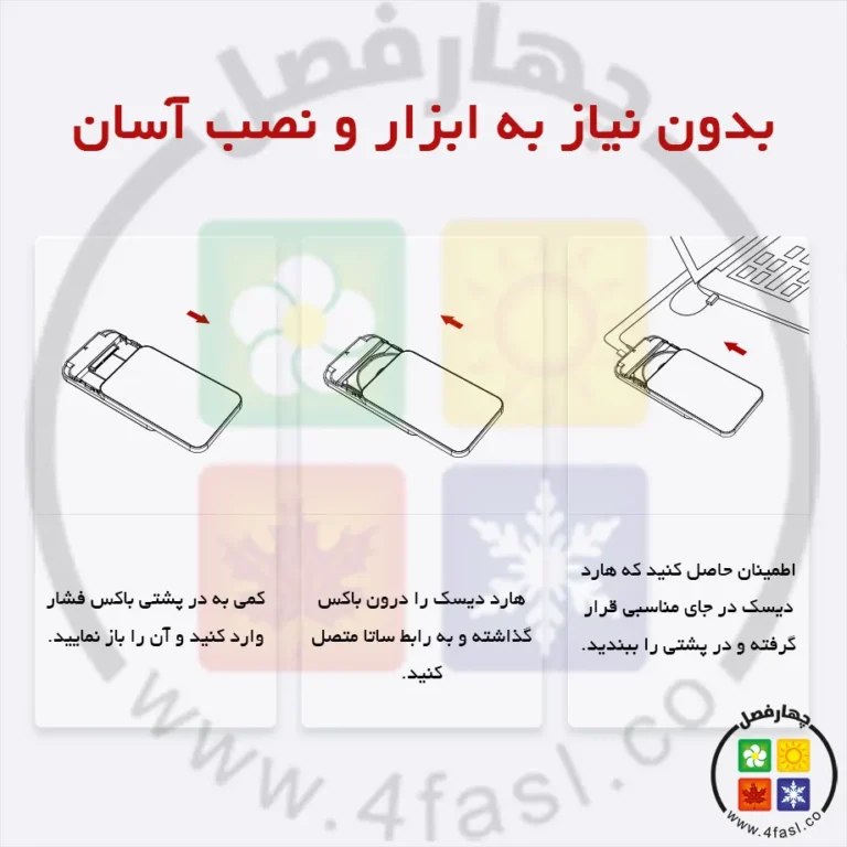 باکس هارد 2.5 اینچ اوریکو CP25U3