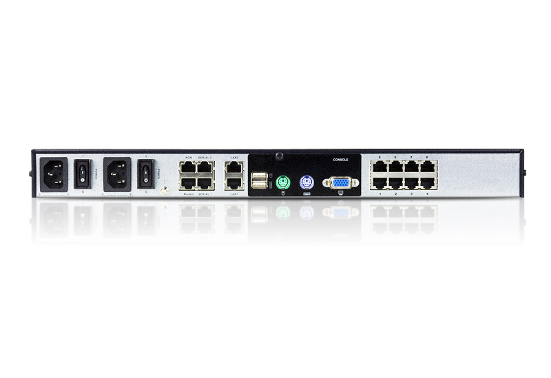 قابلیت‌های پیشرفته سوئیچ‌های KVM over IP Switch  نیز عبارتند از: Message Board, Panel Array Mode™, Mouse DynaSync™, Adapter ID  , Secure Serial Server Access