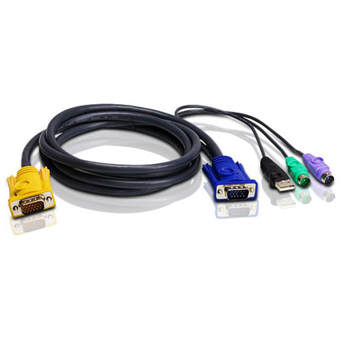 کابل PS/2 USB KVM آتن مدل ATEN 2L-5303UP