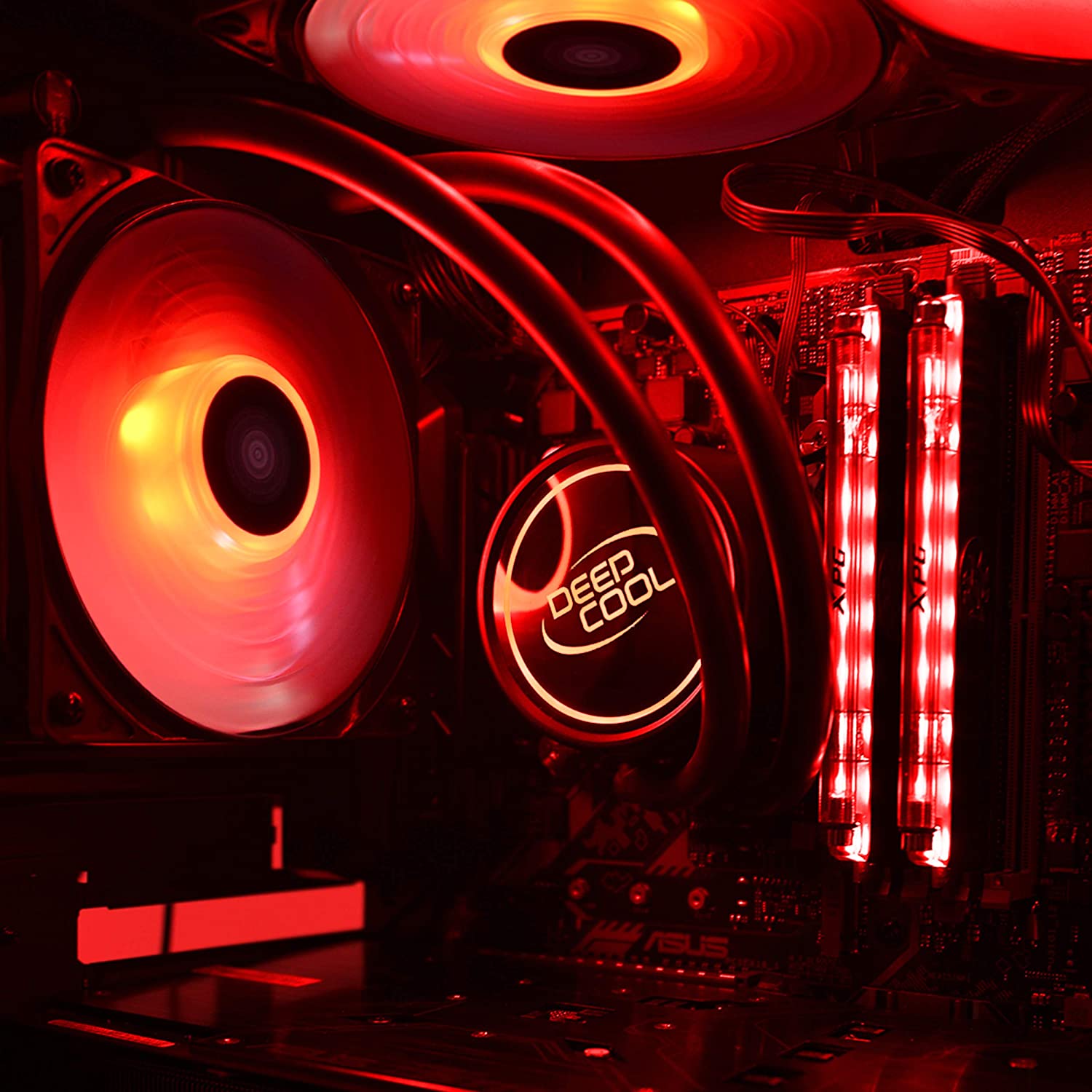 خنک کننده دیپ کول DeepCooL GAMMAXX L120T RED