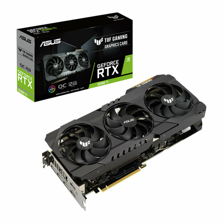 کارت گرافیک ایسوس TUF Gaming GeForce RTX™ 3080 Ti با حافظه 12 گیگابایت GDDR6X