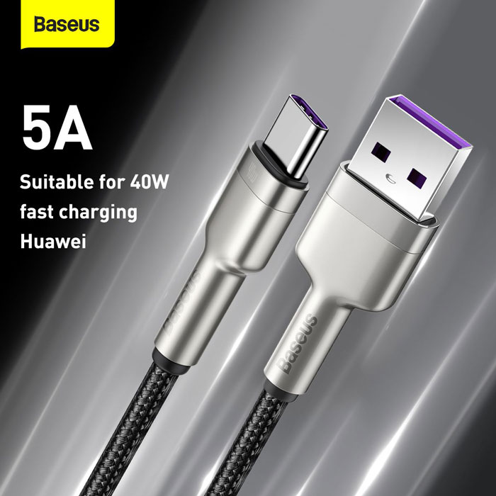 کابل تبدیل USB به TYPE-C باسئوس مدل Baseus CATJK-A01