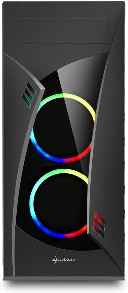 کیس گیمینگ و میدتاور شارکون Sharkoon Night Shark RGB