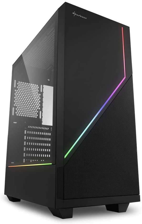 کیس گیمینگ و میدتاور شارکون Sharkoon RGB FLOW