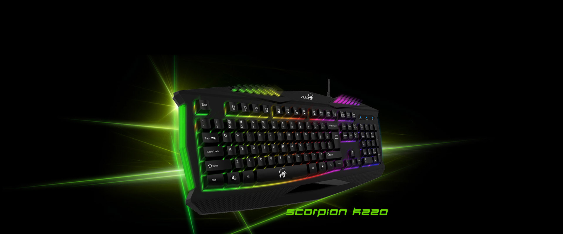 کیبورد گیمینگ جنیوس GENIUS Scorpion K220