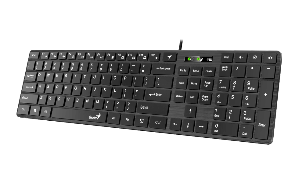 کیبورد باسیم جنیوس GENIUS SlimStar 126