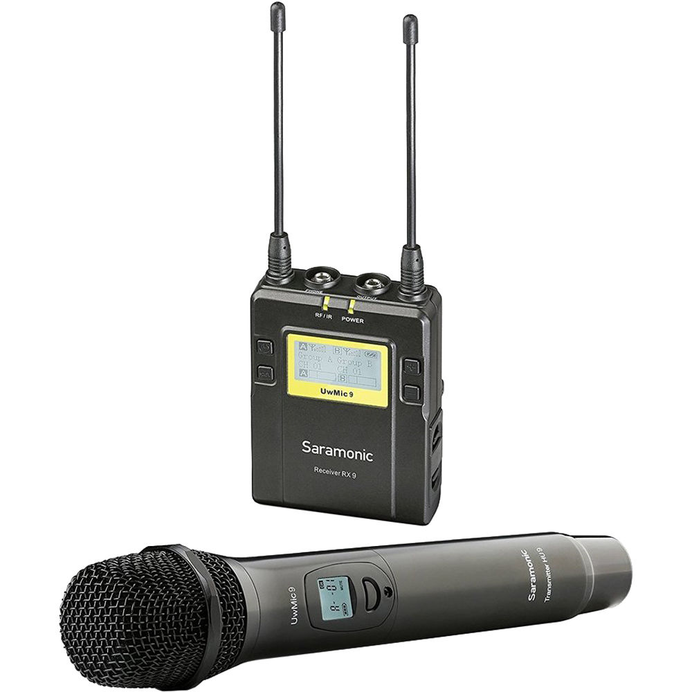 میکروفون بی سیم سارامونیک Saramonic UwMic9 Kit4 TX9+ HU9