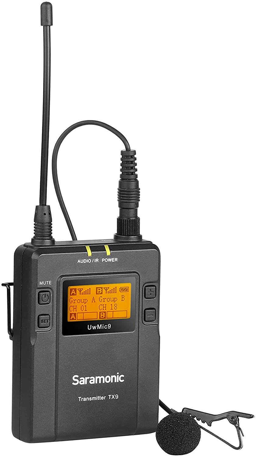 میکروفون بی سیم سارامونیک Saramonic Uwmic9 Tx9+Rx-XLR9 Kit7