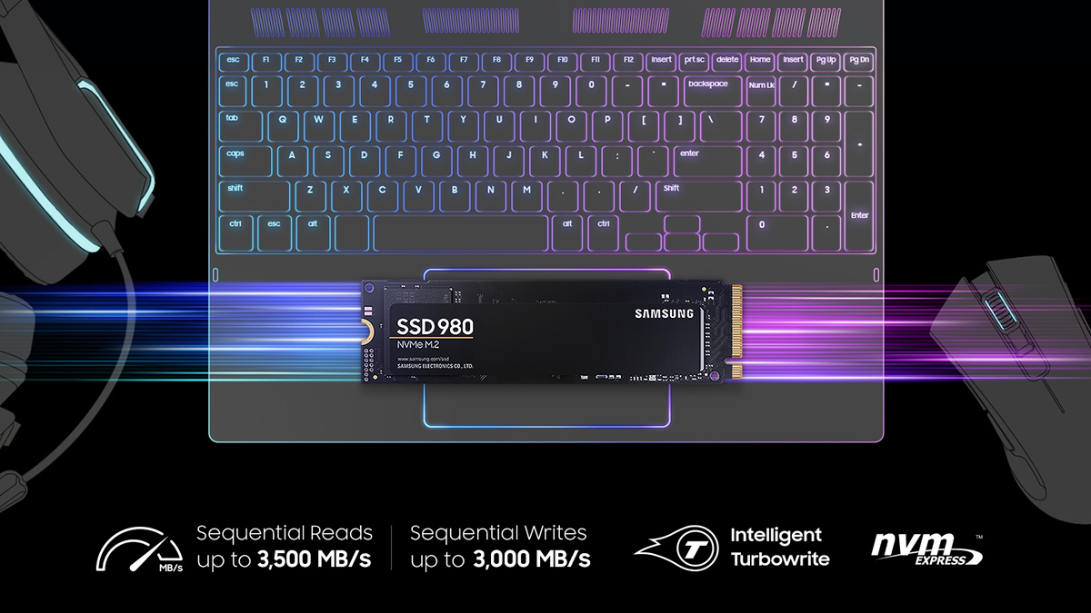 980 تقریباً از تمام مزایای سرعت PCIe 3.0 از طریق فناوری HMB و کارایی چشمگیر NVMe استفاده می کند. طراحی بدون DRAM ارزش استثنایی را ارائه می دهد