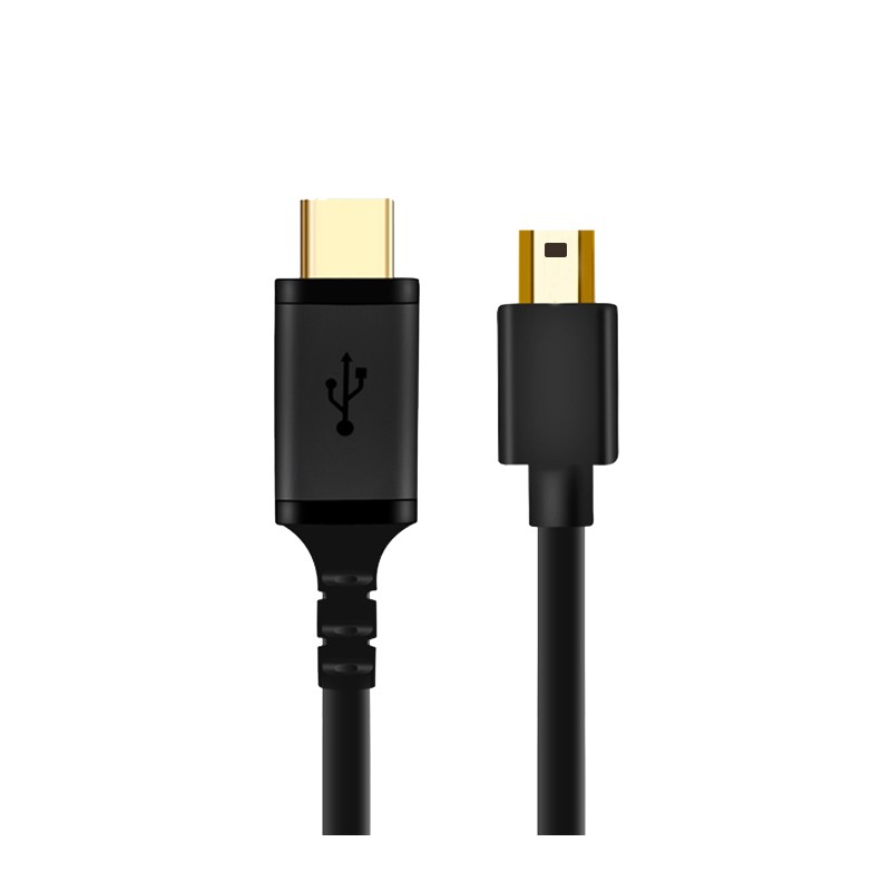 کابل تبدیل USB Type-C به Mini USB کی نت پلاس مدل KP-C2007