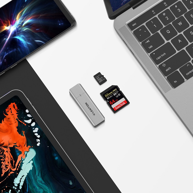 کارت خوان USB-C برند LENTION مدل C7