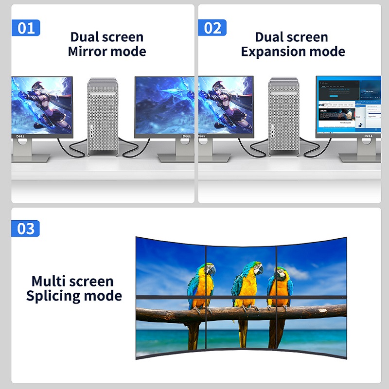سرعت انتقال جریان تصویر با کابل HDMI مدل HH21-48G لنشن, از چنان تاخیر کم و نرخ تازه سازی بالایی برخوردار است که کمک میکند تا شما بتوانید در بازی های رقابتی حساس، راحت تر برنده شوید. جالب اینکه این محصول کابل HDMI لنشن از سازگاری بالایی هم با تلویزیون های ال جی، سونی یا سامسونگ و حتی کارت گرافیک ها تا مدل RTX3080، 8k UHD و بسیاری از دستگاه های دیگر دارای HDMI برخوردار است.