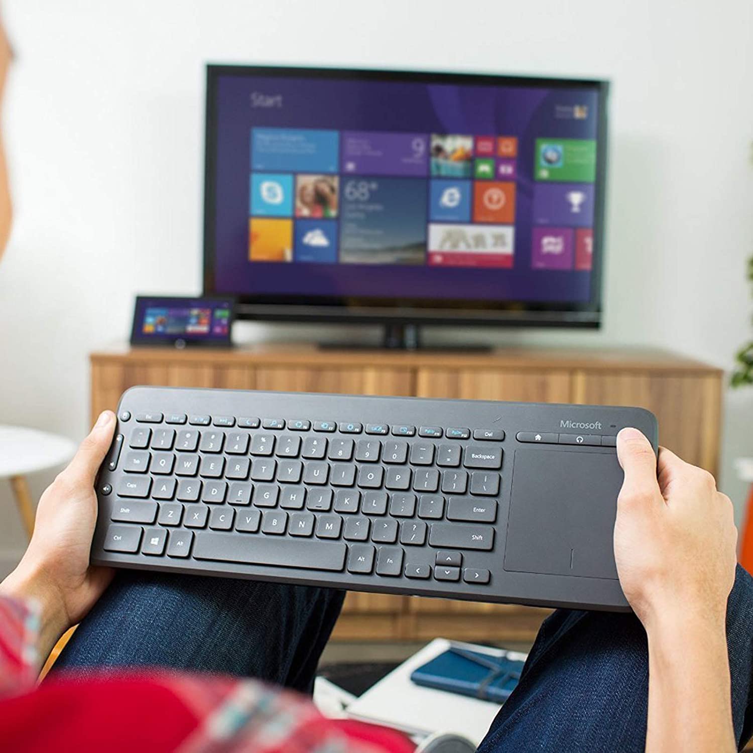 کیبورد بی سیم مایکروسافت Microsoft N9Z-00019 با حروف فارسی