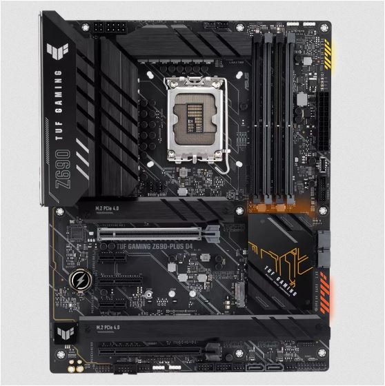 TUF GAMING Z690-PLUS D4 برای گیمرها ساخته شده است