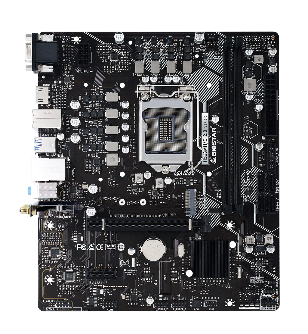 چیپست اینتل H510 مادربرد Biostar