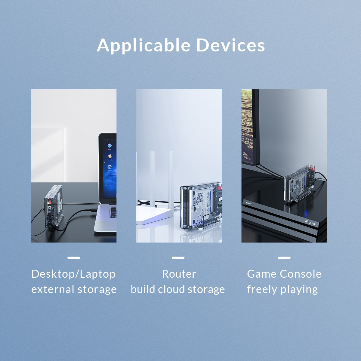 قابل استفاده با دستگاه های مختلف