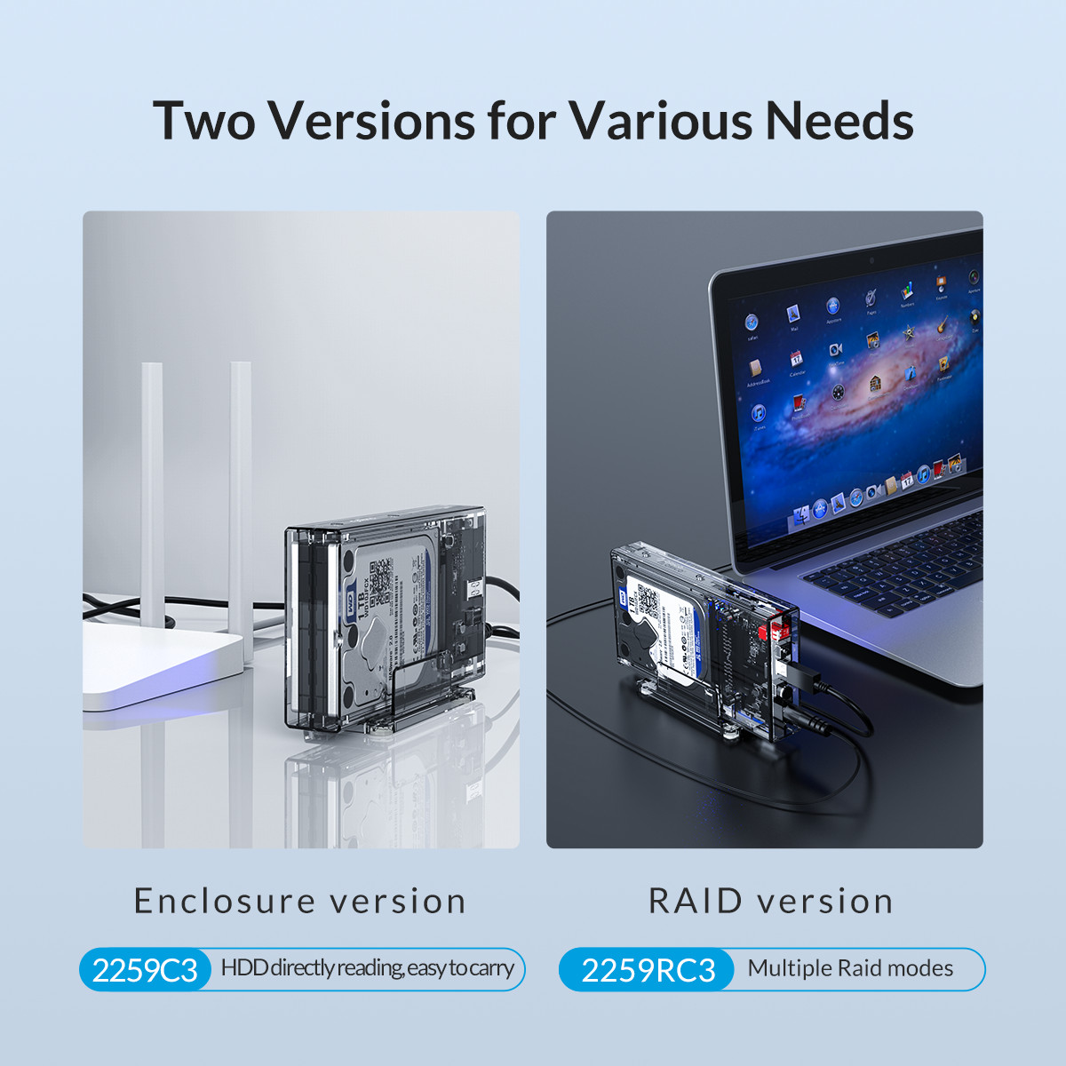 دو ورژن برای نیازهای مختلف