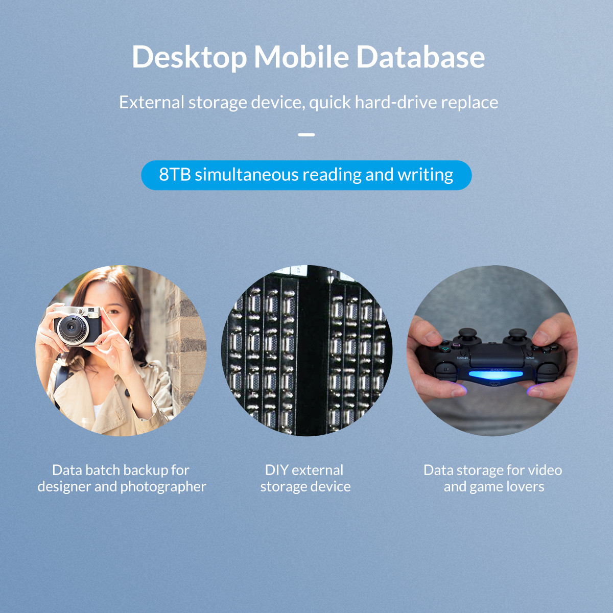 پشتیبانی از هاردهای با ظرفیت بالا