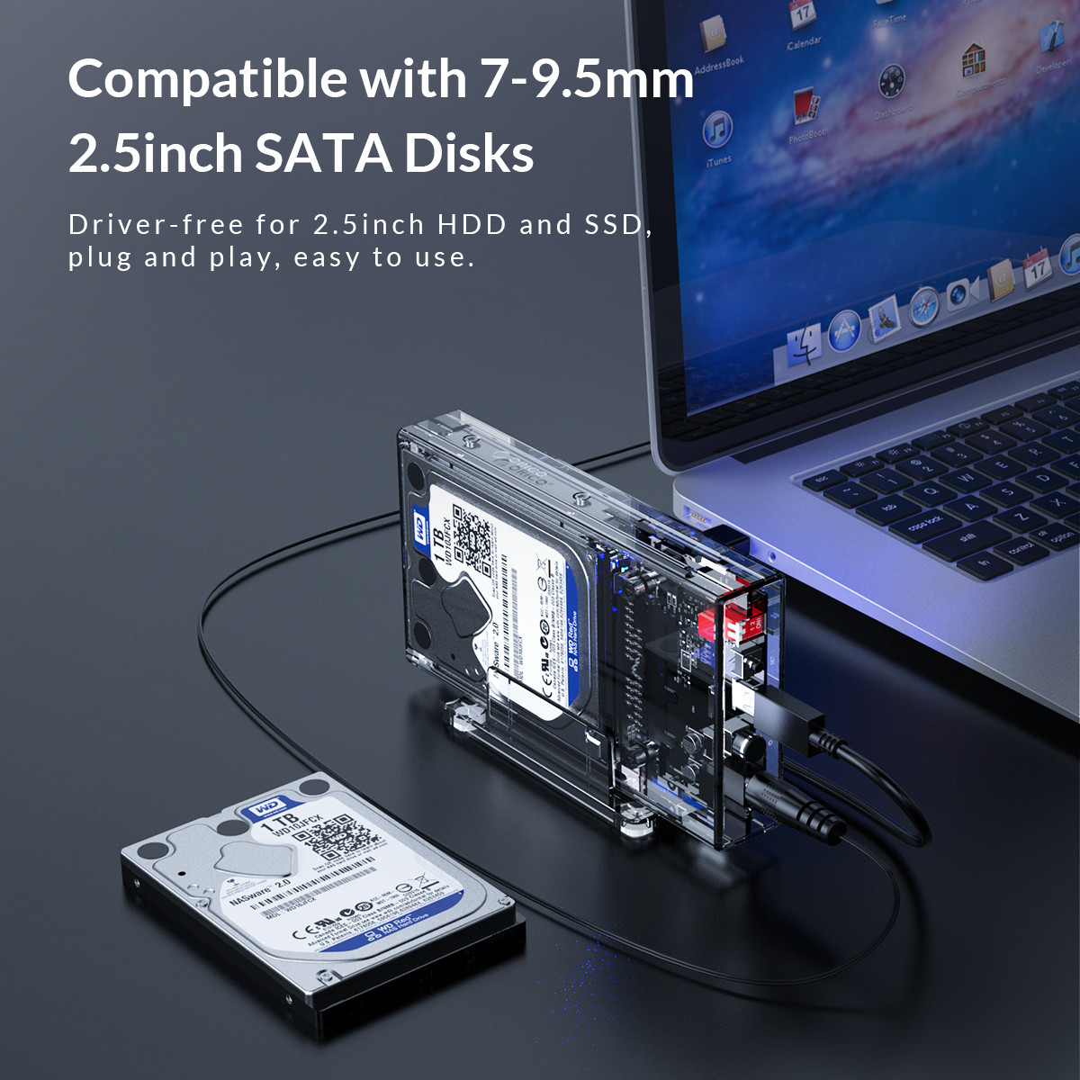 ساگار با هاردهای ساتای 2.5 اینچی 7 تا 9.5 میلیمتر