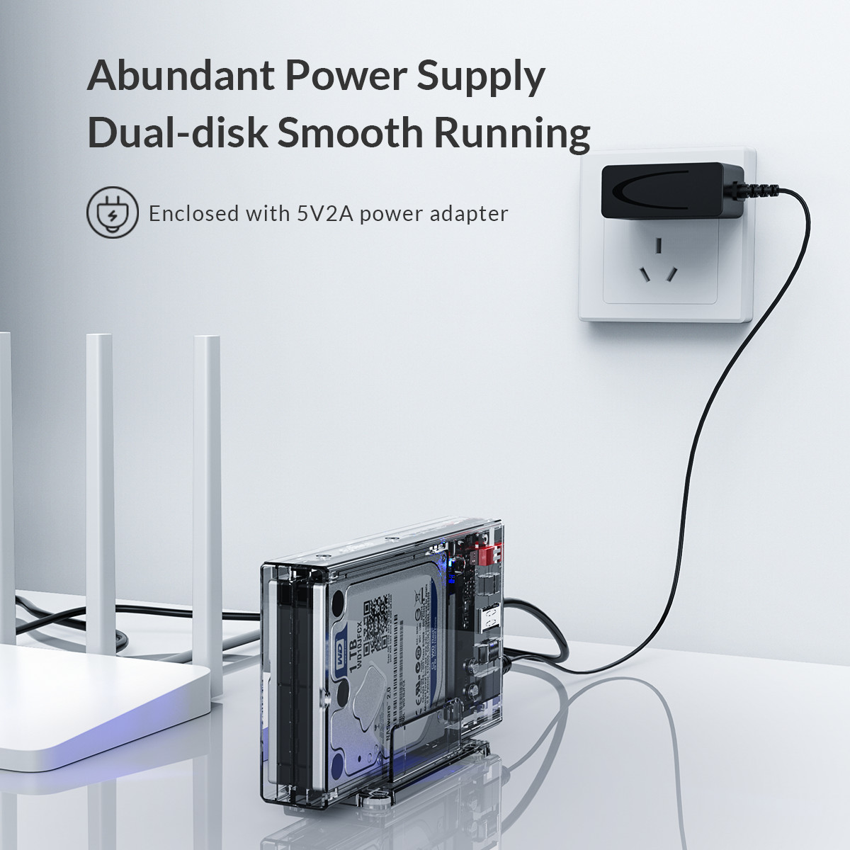 منبع تغذیه پایدار و قدرتمند