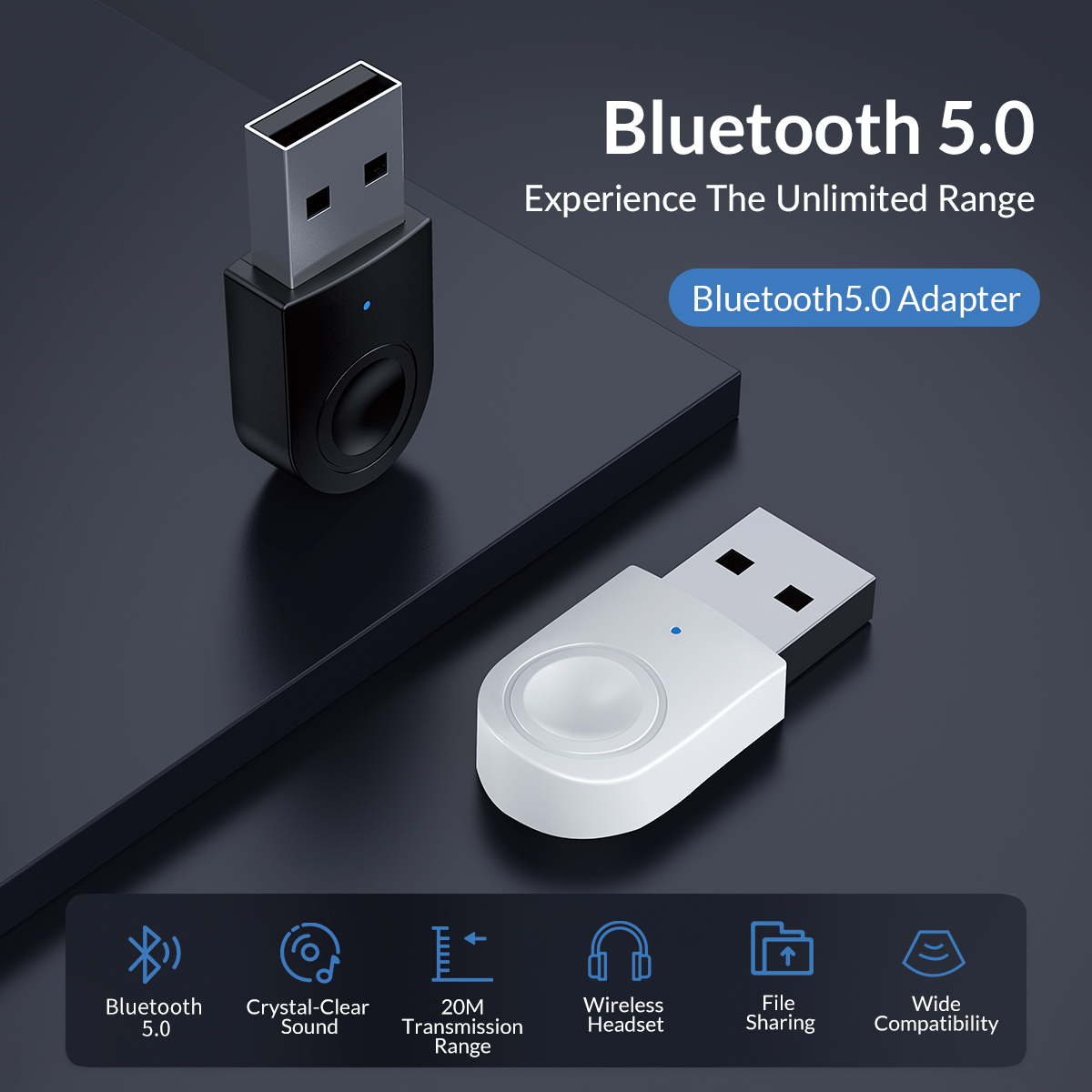 دانگل بلوتوث 5.0 اوریکو ORICO BTA-608