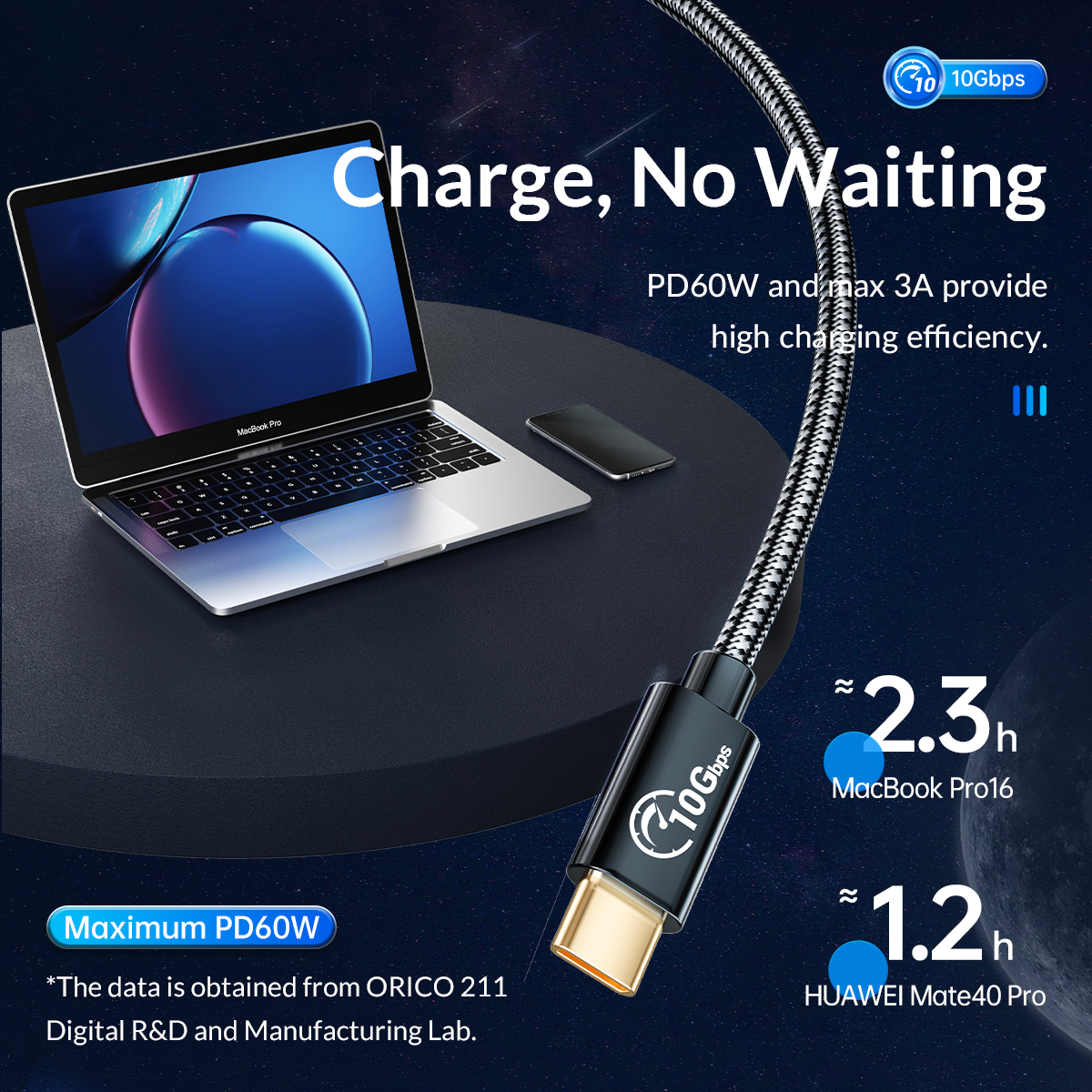 تبدیل USB3.0 به TYPE-C اوریکو CAF31-10