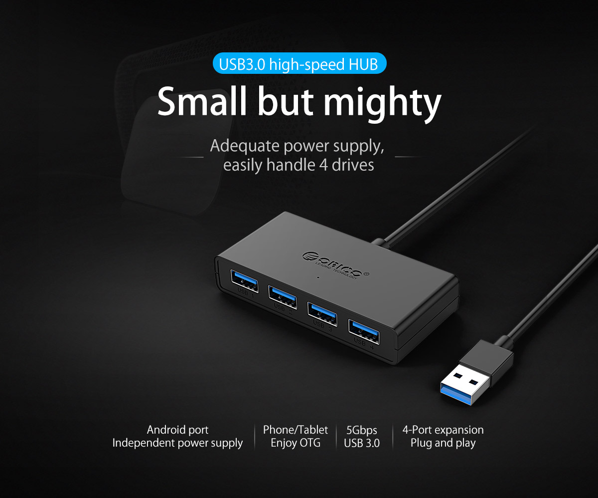هاب 4 پورت USB 3.0 اوریکو ORICO G11-H4-U3-03