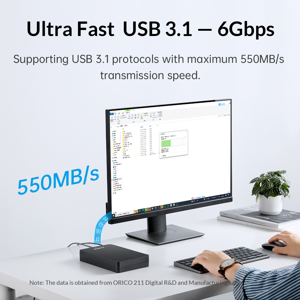 باکس هارد 3.5 اینچ اوریکو HM35C3-EU