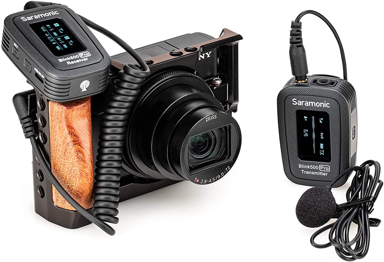 سیستم میکروفون بی سیم سارامونیک Saramonic Blink 5