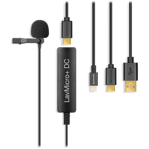 میکروفن یقه‌ ای سارامونیک مدل LavMicro+DC