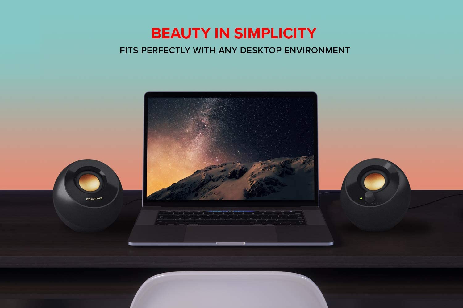 اسپیکر دسکتاپ کریتیو مدل Creative Pebble Plus