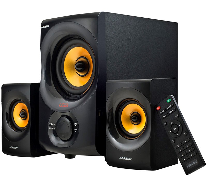 اسپیکر بلوتوثی گرین مدل GS330-BT - مشکی