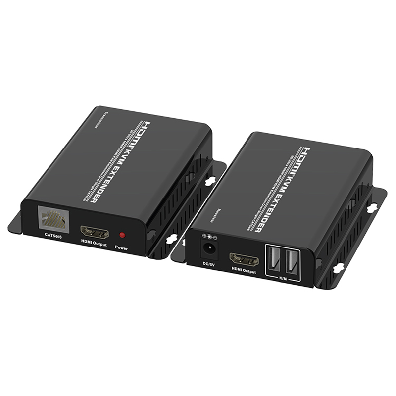 سیگنال های صوتی و تصویری HDMI را تا 60 متر از طریق یک کابل شبکه منتقل می کند.