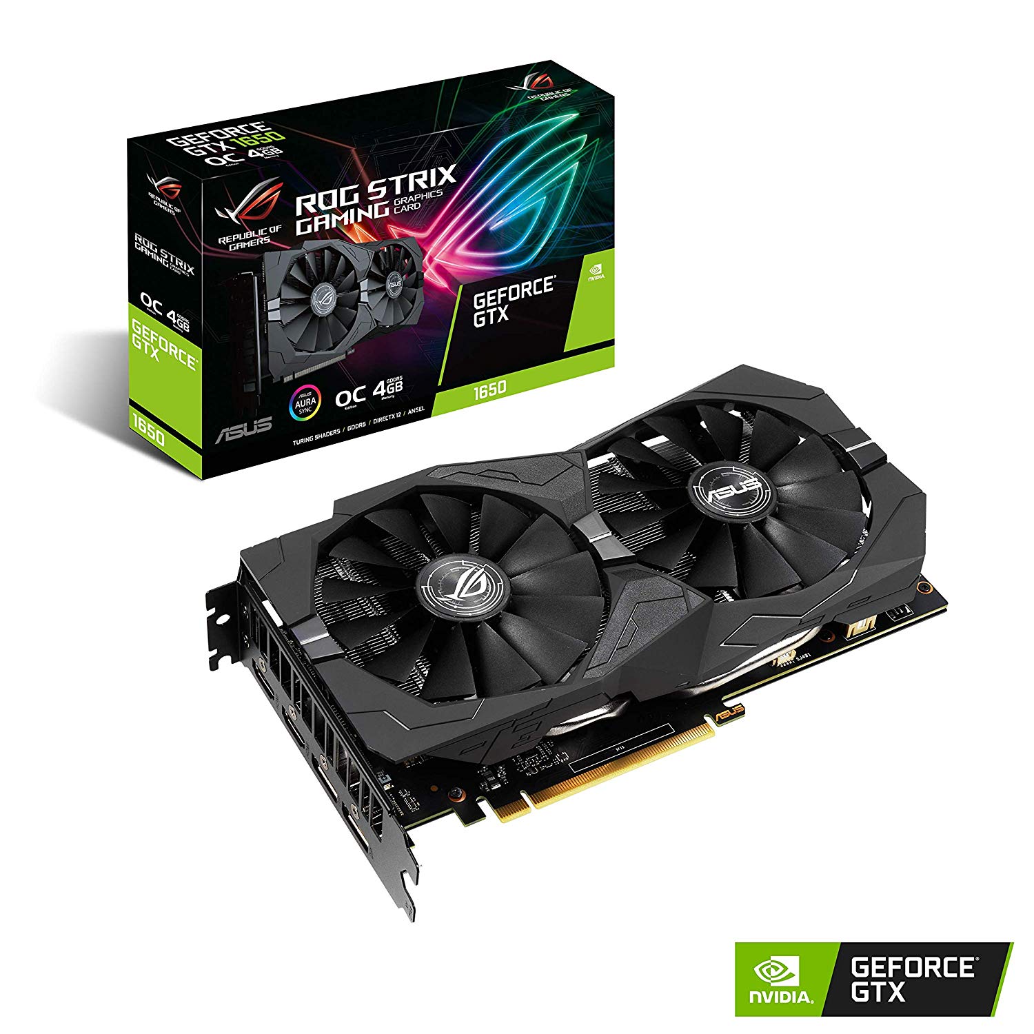 ROG STRIX GTX1650 O4G GAMING