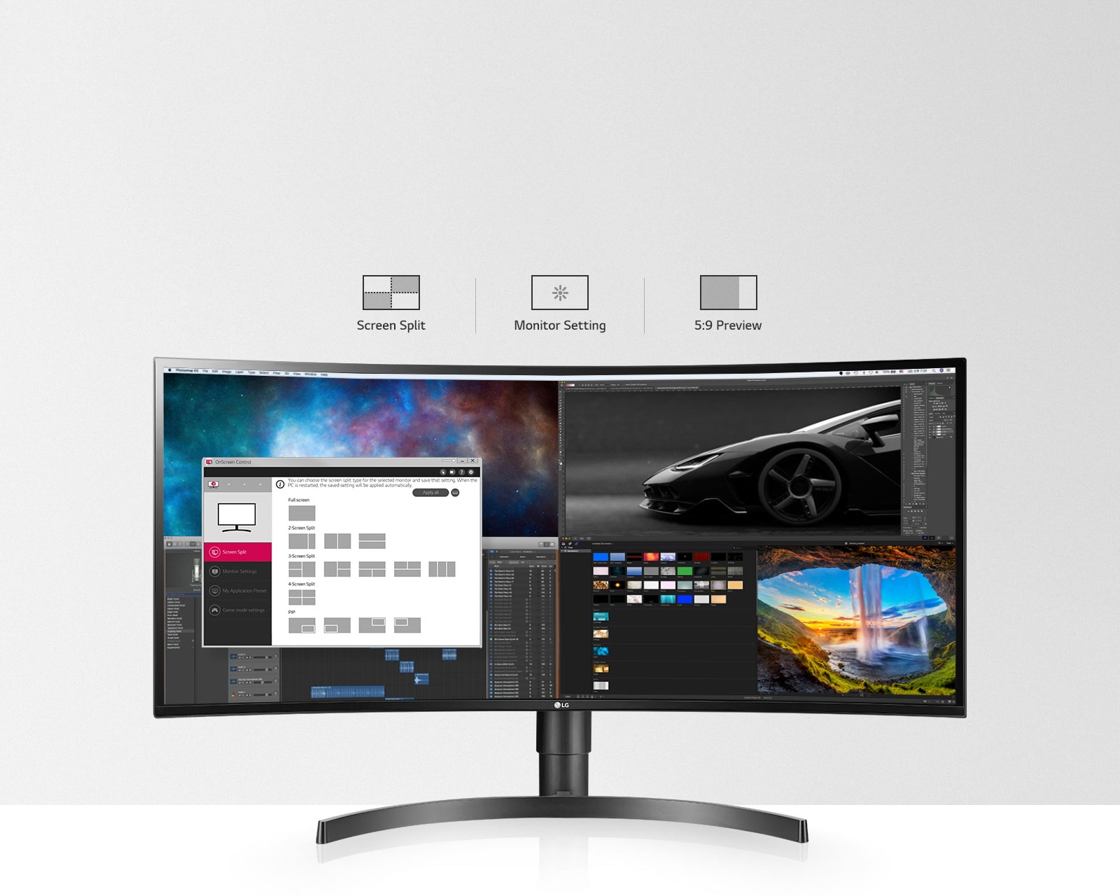 LG 34WL85C-B